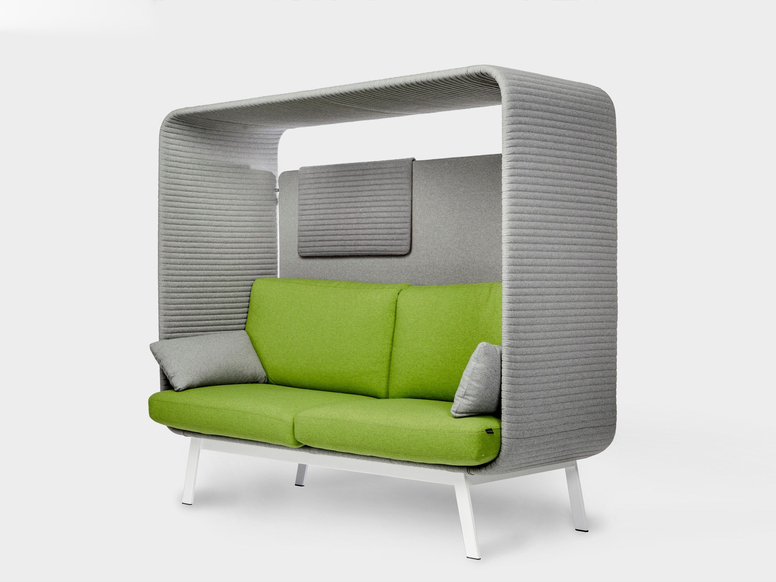 Офисный тканевый линейный диван Ares Line Privèe ARCH-00041895