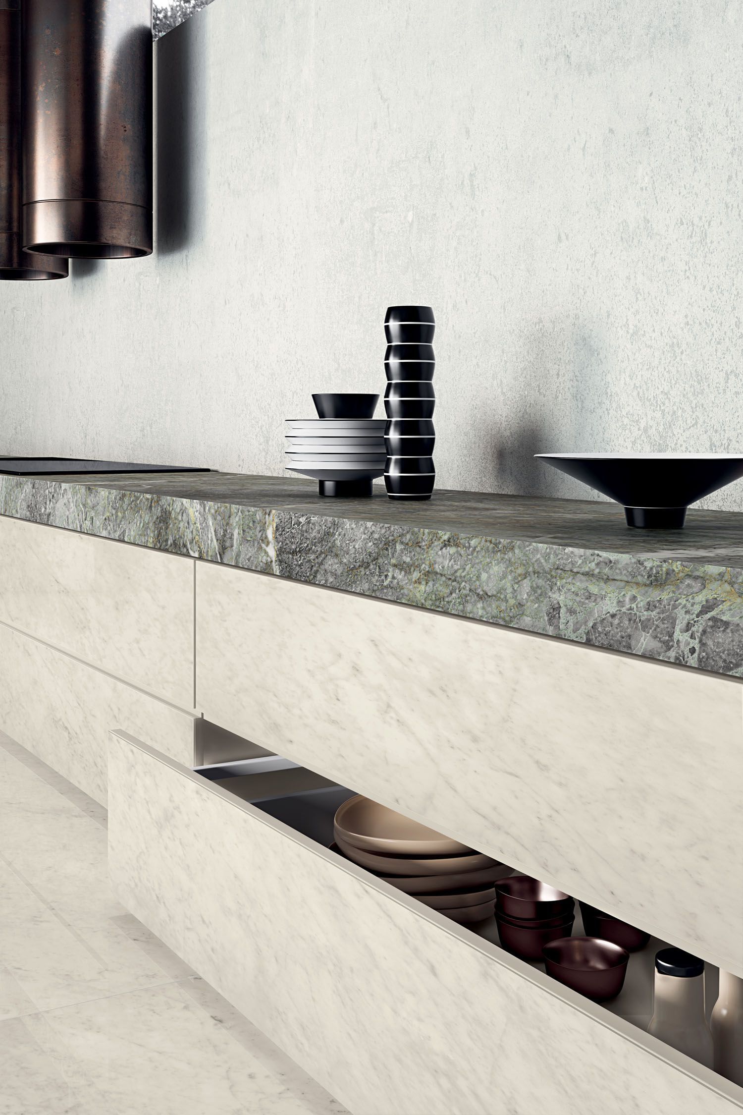 Керамогранит / напольное покрытие из ламинированного керамогранита с мраморным эффектом COTTO D'ESTE Starlight ARCH-00128923 - Вид №2