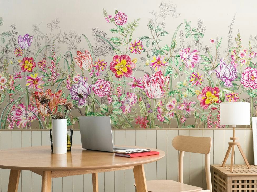 Обои с цветочными мотивами Jannelli&Volpi PRATO FIORITO ARCH-00070816 - Вид №1