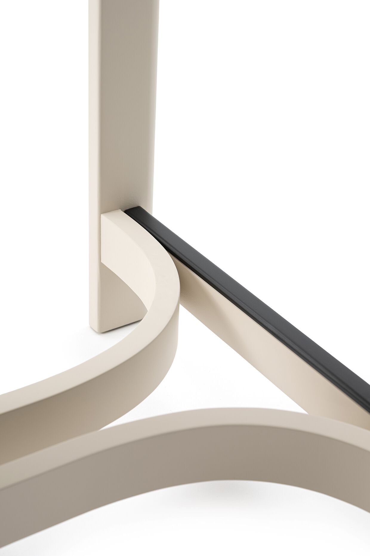 Высокий стул из массива дерева со спинкой Gallotti&Radice 0419 ARCH-00101472 - Вид №3