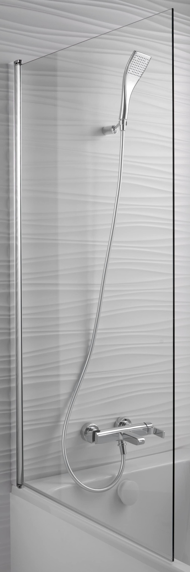 E6D042-BL Душевое ограждения на борт вынны JACOB DELAFON Франция STRUKTURA