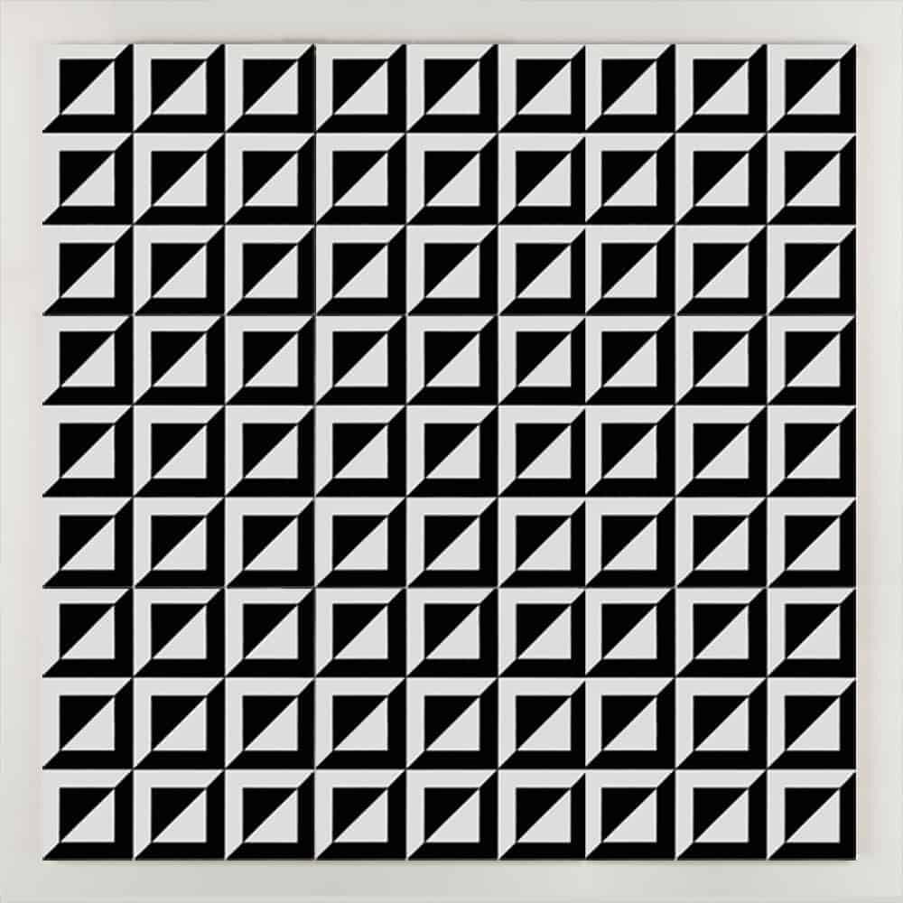 Пол / покрытие ручной работы La Riggiola черный и белый ARCH-00096697 - Вид №1