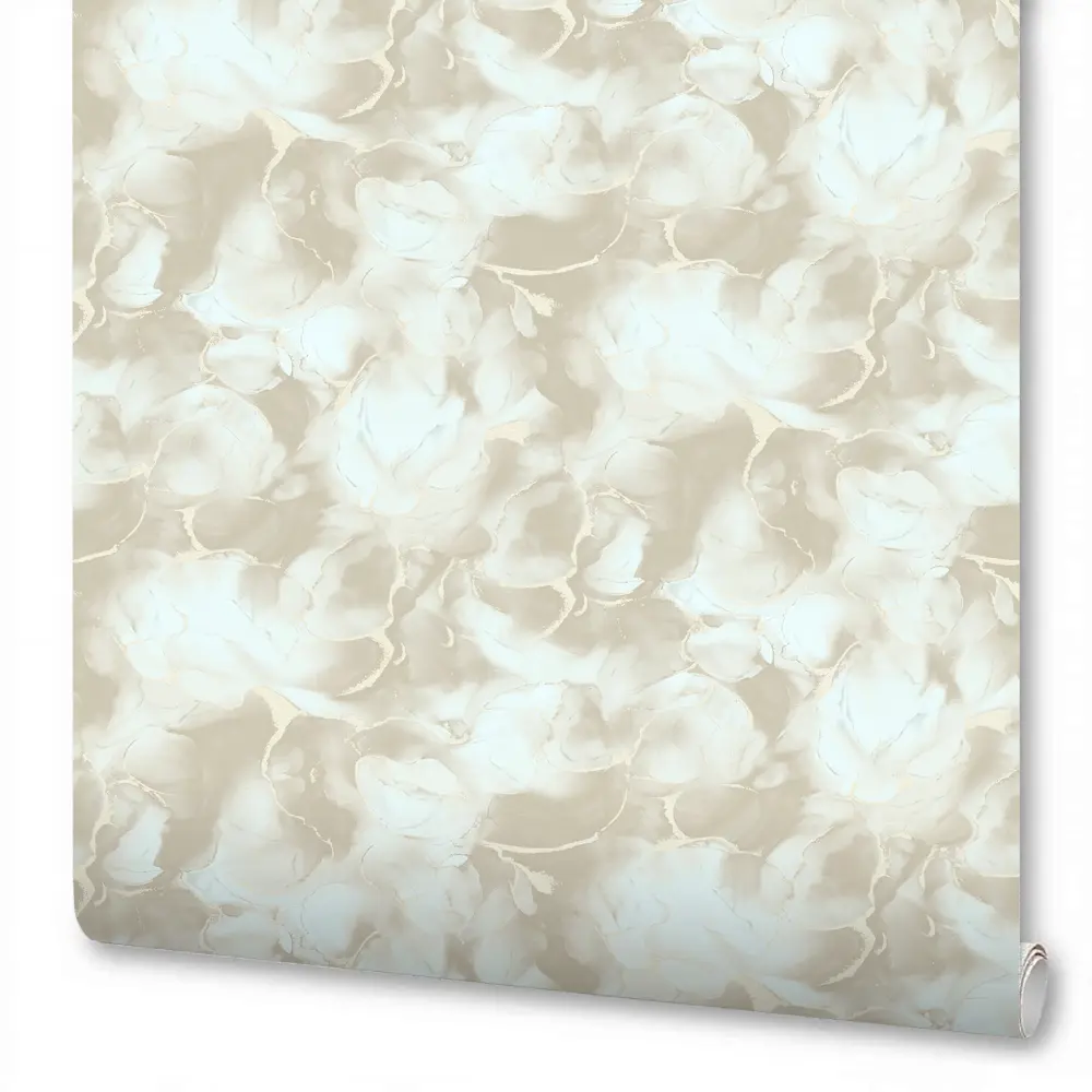 NEW AGE Luna: флизелиновые обои голубые для стильного интерьера 89369656 STLM-1535721