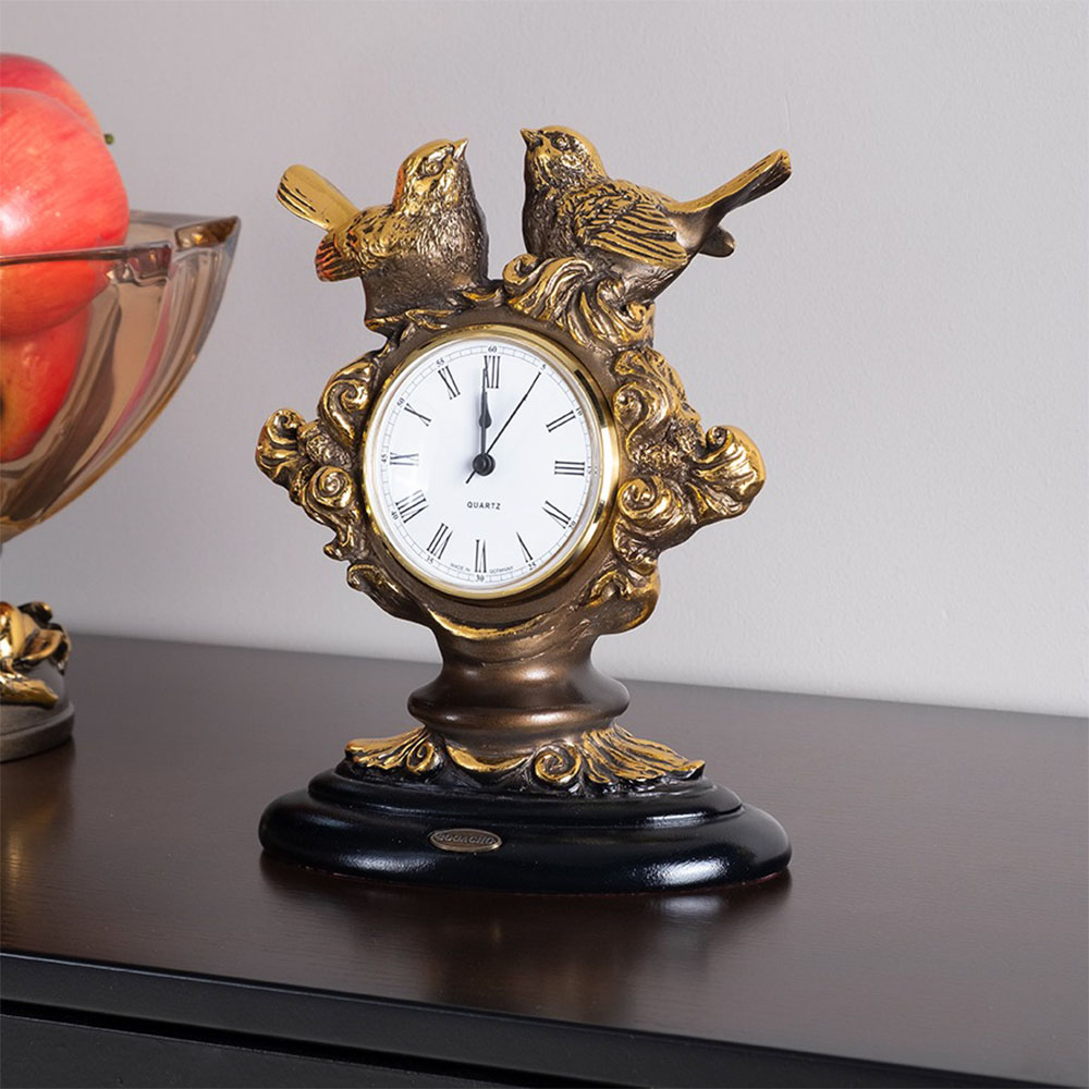 43012 Часы настольные Нежность Бронза BOGACHO 4627163961656 - Вид №3