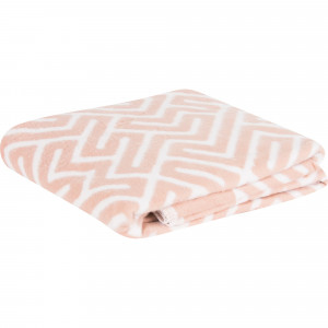 82259125 Одеяло, байка, 150х200 см, цвет розовый