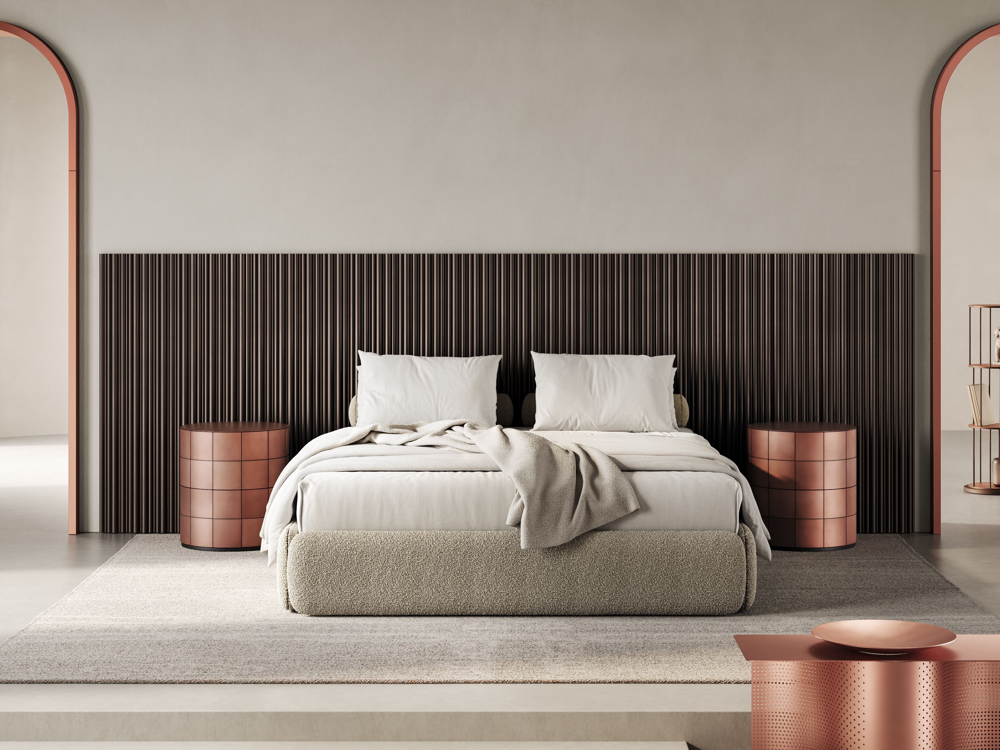 Трехмерное металлическое покрытие DE CASTELLI CANNETÉ ARCH-00133671 - Вид №2