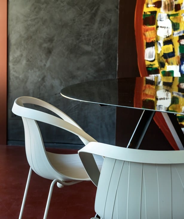 Штабелируемый стул из полипропилена с подлокотниками MOROSO IMPOSSIBLE WOOD ARCH-00138879 - Вид №12