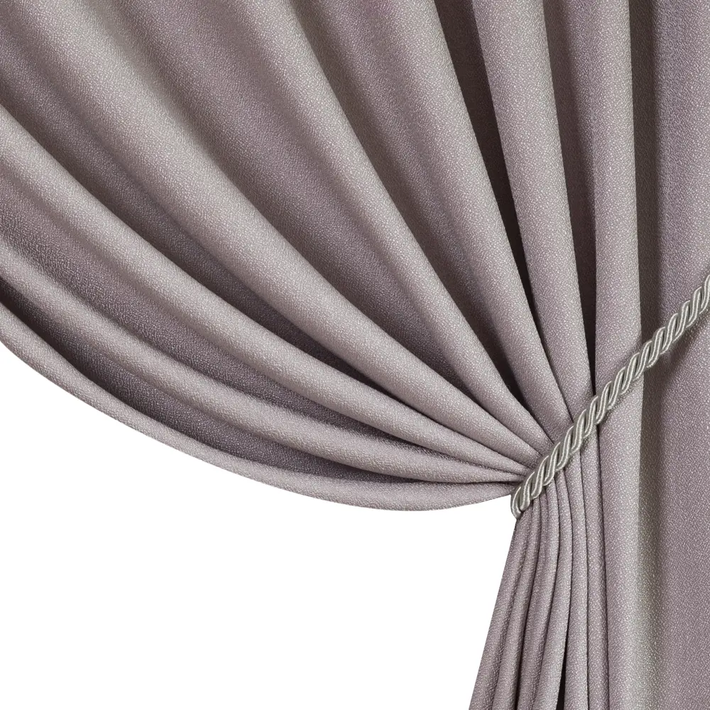 Штора на ленте Весна 160x260 см цвет розовый GARDEN STLM-2077215