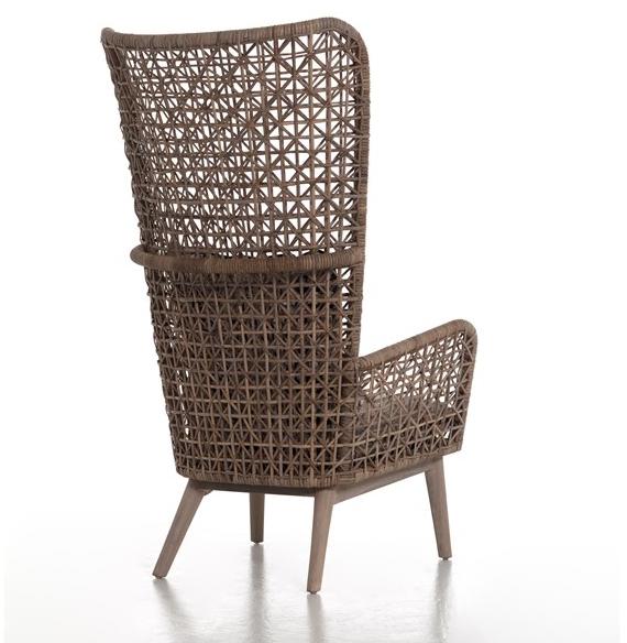 Gervasoni Кресло Bergere из ротанга Inout sun-id-1366926 - Вид №1