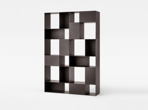 Модульный металлический книжный шкаф