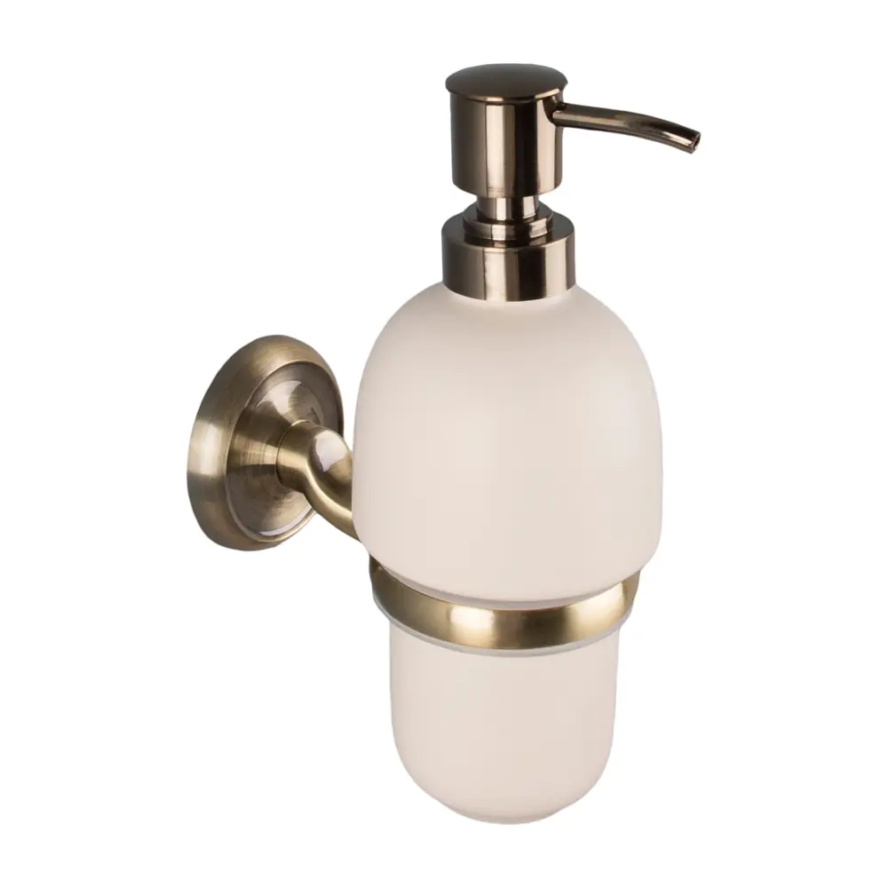 Дозатор подвесной для жидкого мыла Antico цвет бежевый VERRAN STLM-2089898