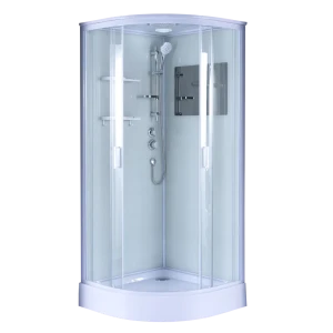 Душевая кабина Мари 1/4 низкий поддон 90x90 см