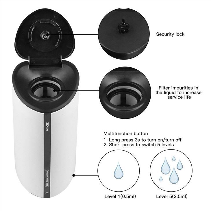 Умный дозатор мыла AIKE AK3159_108  - Вид №3