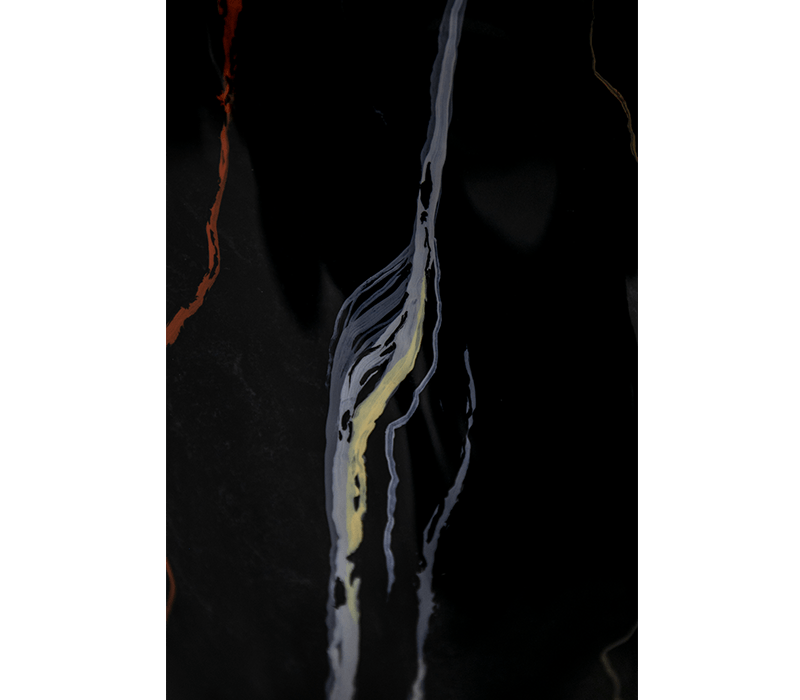 0-092 Монохромный черный столик из искусственного мрамора Boca Do Lobo  - Вид №3