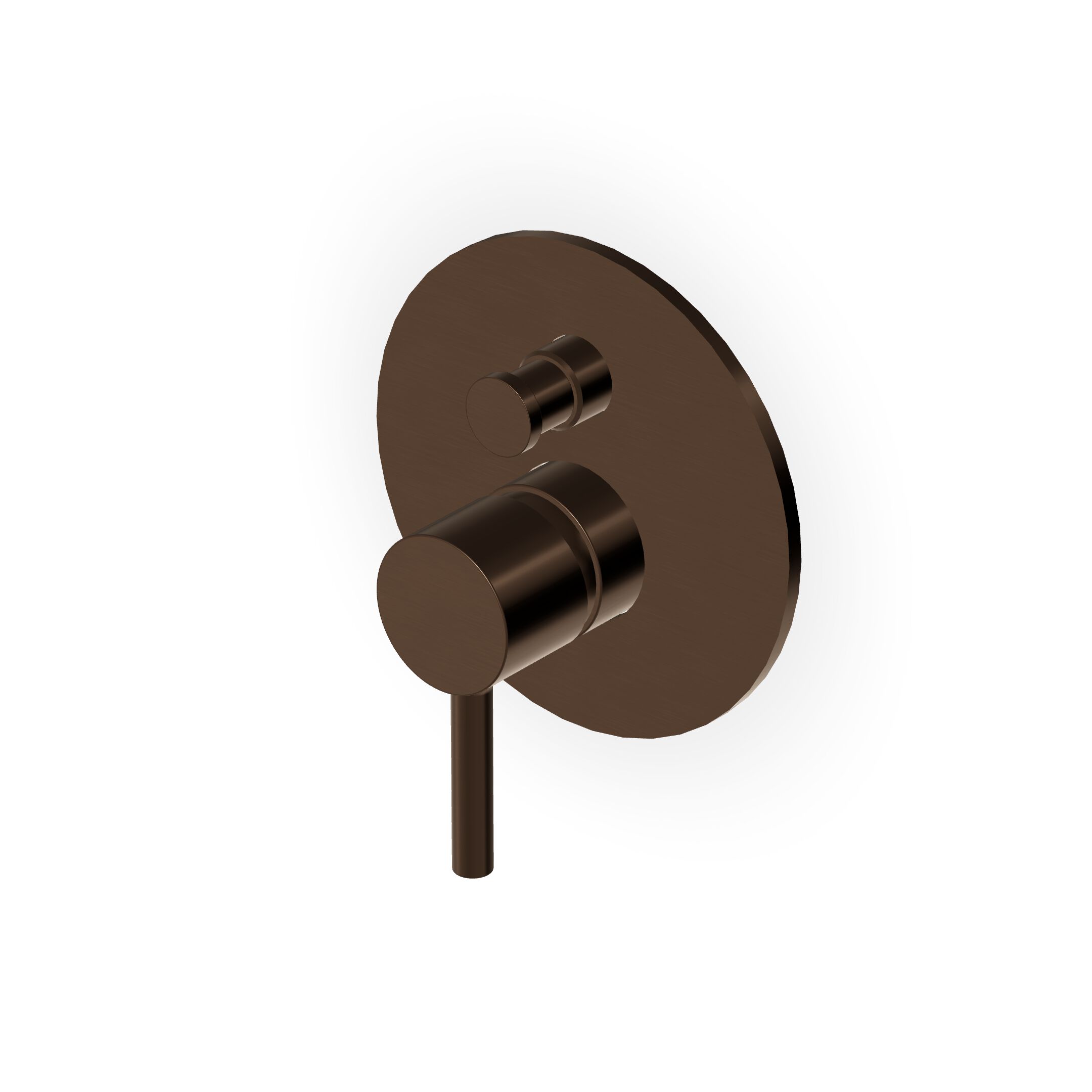 Однорычажный настенный смеситель для ванны / душа с переключателем Zucchetti Pan S ARCH-00086458 - Вид №7