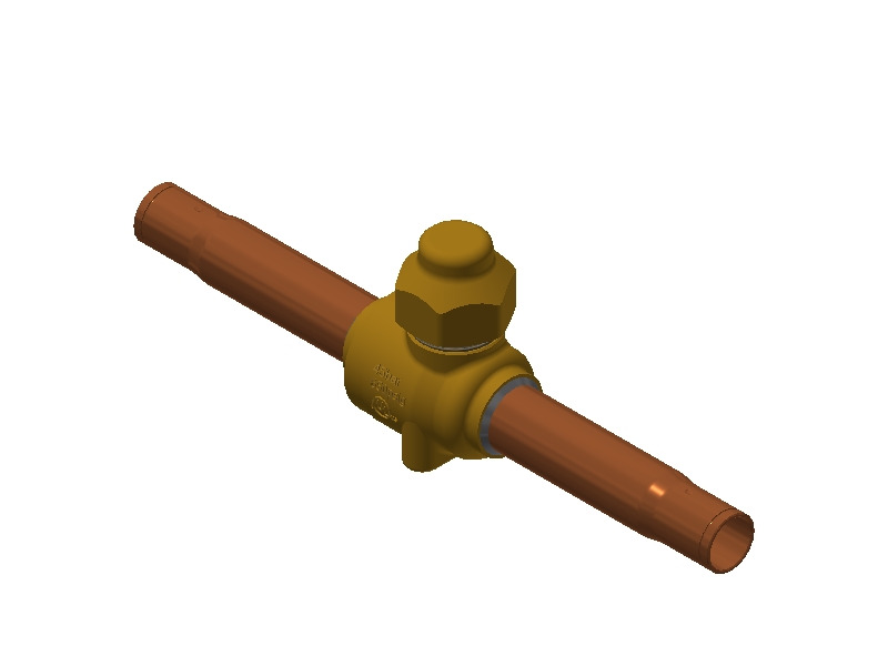 Danfoss GBC — Запорные шаровые краны GBC 22s Кран шаровой 009L7025  - Вид №3