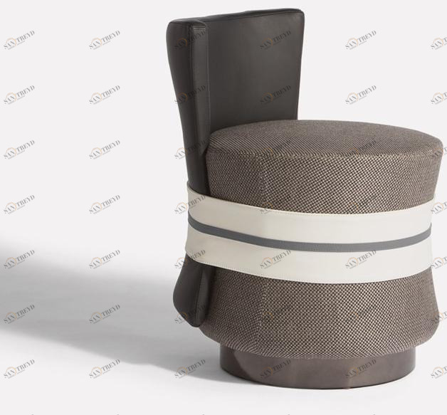 MORADA Мягкое кресло из кожи и ткани Fascetta Fascetta dc