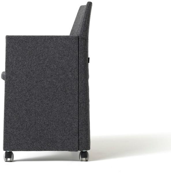 Diemme Стул для конференций из ткани на колесиках Origami sun-id-1421695 - Вид №2