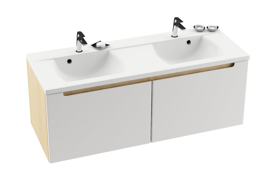 XJD01113000 Подвесная раковина настенная овальная Ravak  белая  - Вид №1