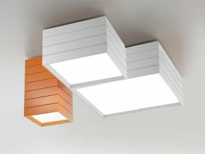 Artemide Модульный светодиодный потолочный светильник из алюминия Groupage