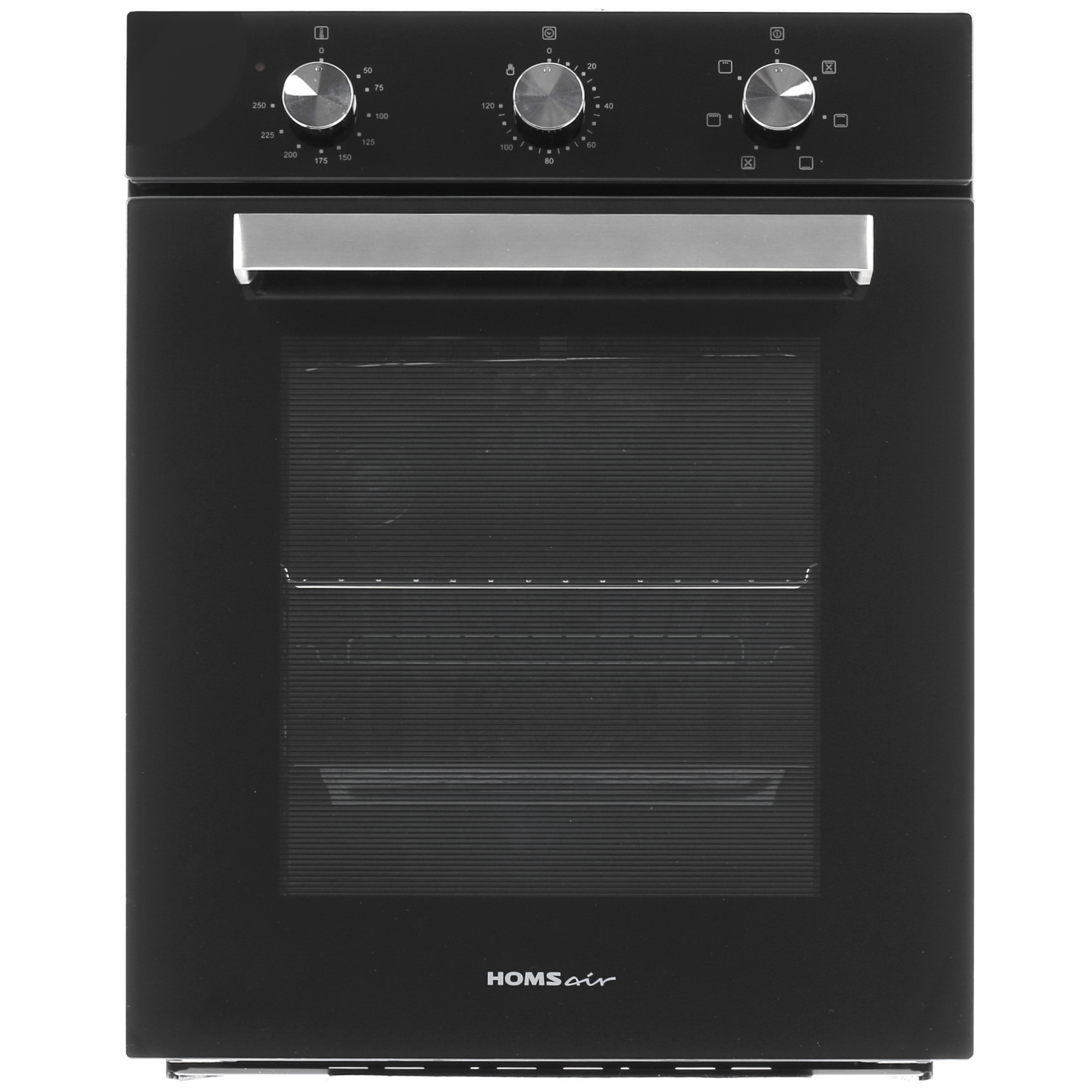 8160925 Электрический духовой шкаф HOMSair OEF451BK черный STDN-0102621