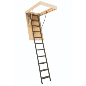 Лестница чердачная складная с секциями LMS 60х120х280 см