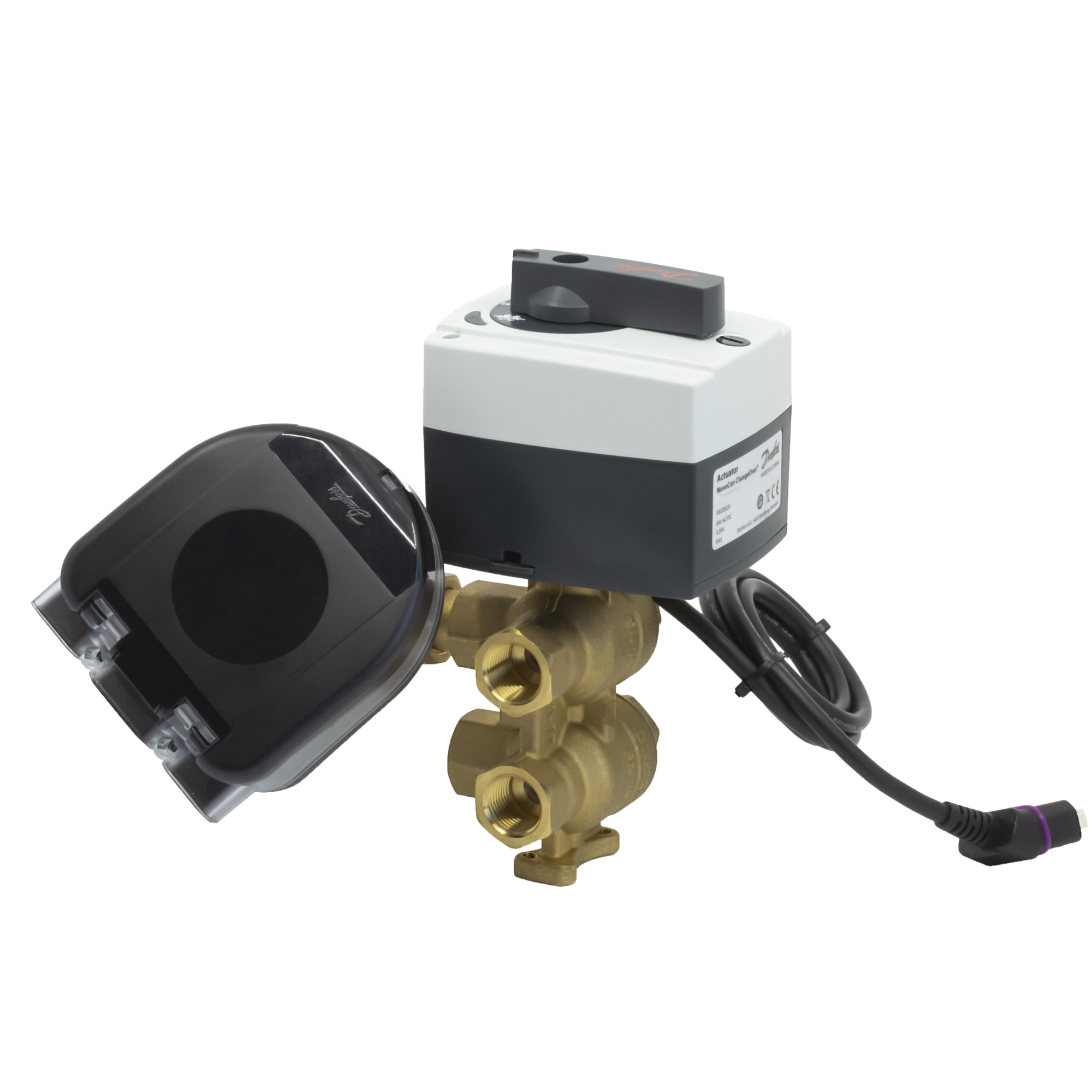 Danfoss Электроприводы редукторные для клапанов AQT/AQF Электропривод импульсный AMV 110NL, 24 В 082H8056  - Вид №32