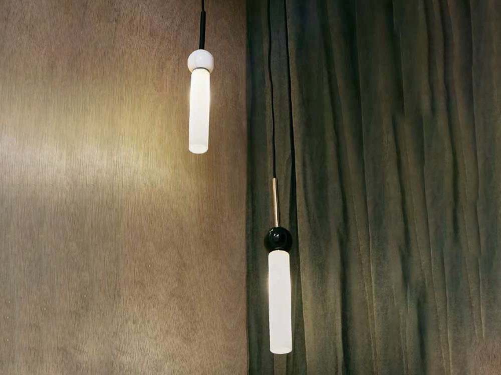 100991 Подвесной светильник черный - белый мрамор Aromas del Campo Delie  - Вид №2