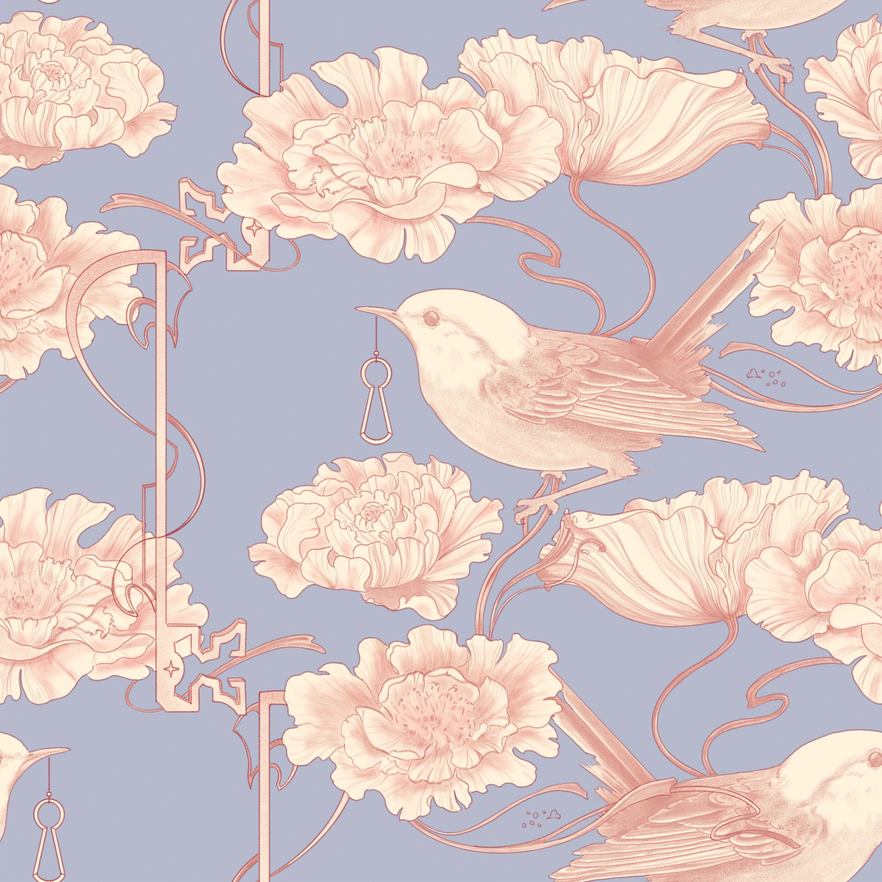 Обои с рисунком для детей Inkiostro Bianco Inkids ARCH-00110071 - Вид №2