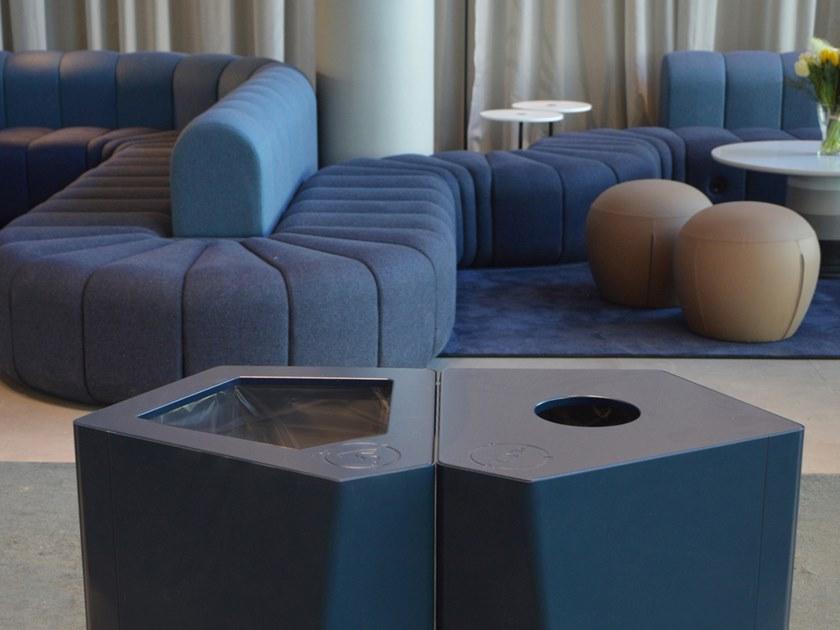 TreCe Контейнер для мусора из стали для раздельного сбора мусора sun-id-1354393 - Вид №5