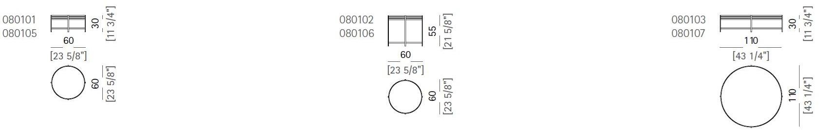 Arketipo Низкий стол из полированной стали sun-id-1479852 - Вид №3