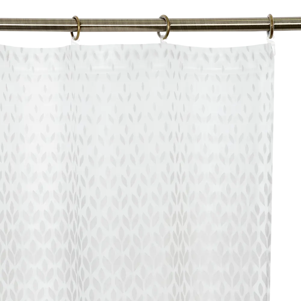 Тюль на ленте «Листопад» 250x280 см цвет серый GARDEN STLM-2060676 - Вид №4