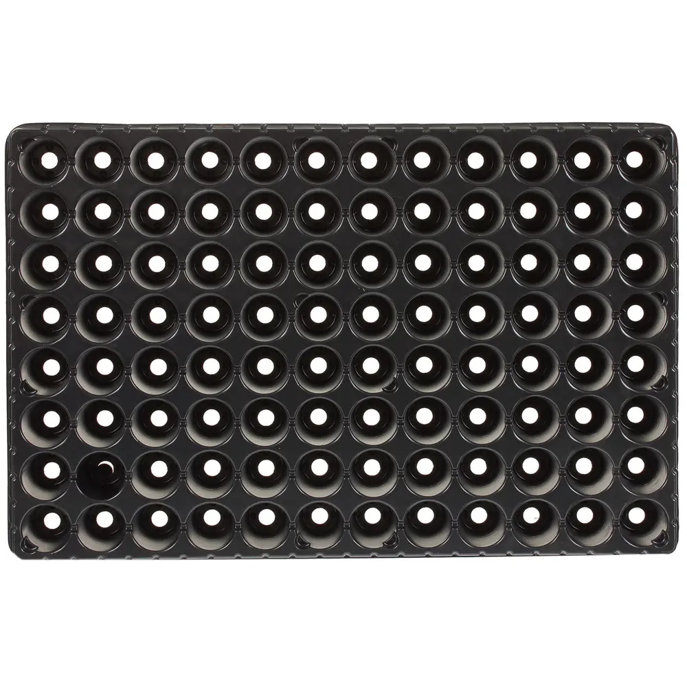 Кассета для рассады 40x60x2 см 96 ячеек пластик черный ГАЗОНCITY STLM-2001239 - Вид №1