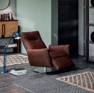 Кресло вращающееся  CIERRE CLOUD 1PG_relax armchair