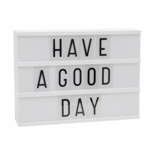 Наборное световое панно Lightbox, белое LITTLE LOVELY COMPANY  281719 Белый