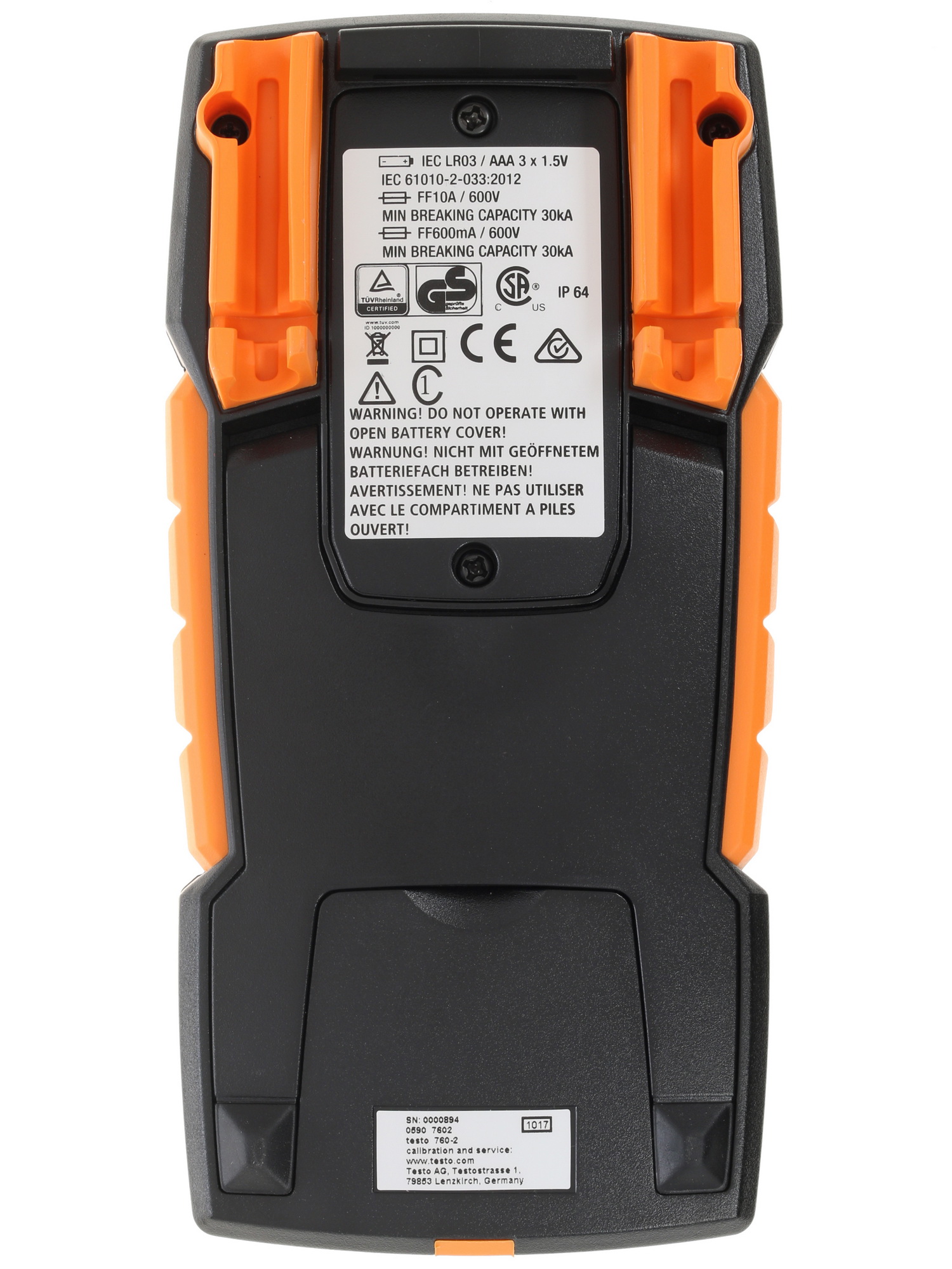 Мультиметр Testo 760-2 1081038 STDN-0048965 - Вид №7