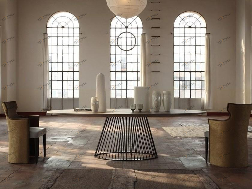 COLLI CASA Овальный стол в современном стиле Venezia sun-id-1367786