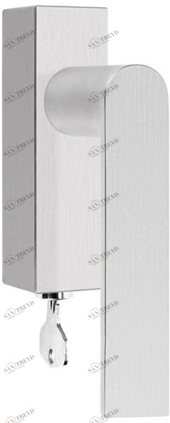 Formani Поворотно-откидная оконная ручка с ключом из нержавеющей стали Arc sun-id-1482109