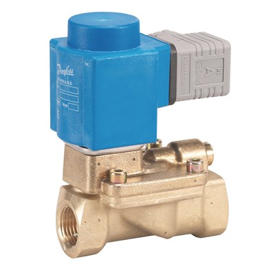 Danfoss EV220B — двухходовые электромагнитные клапаны для общей промышленности Клапан электромагнитный EV220B с кат. 032U453431 