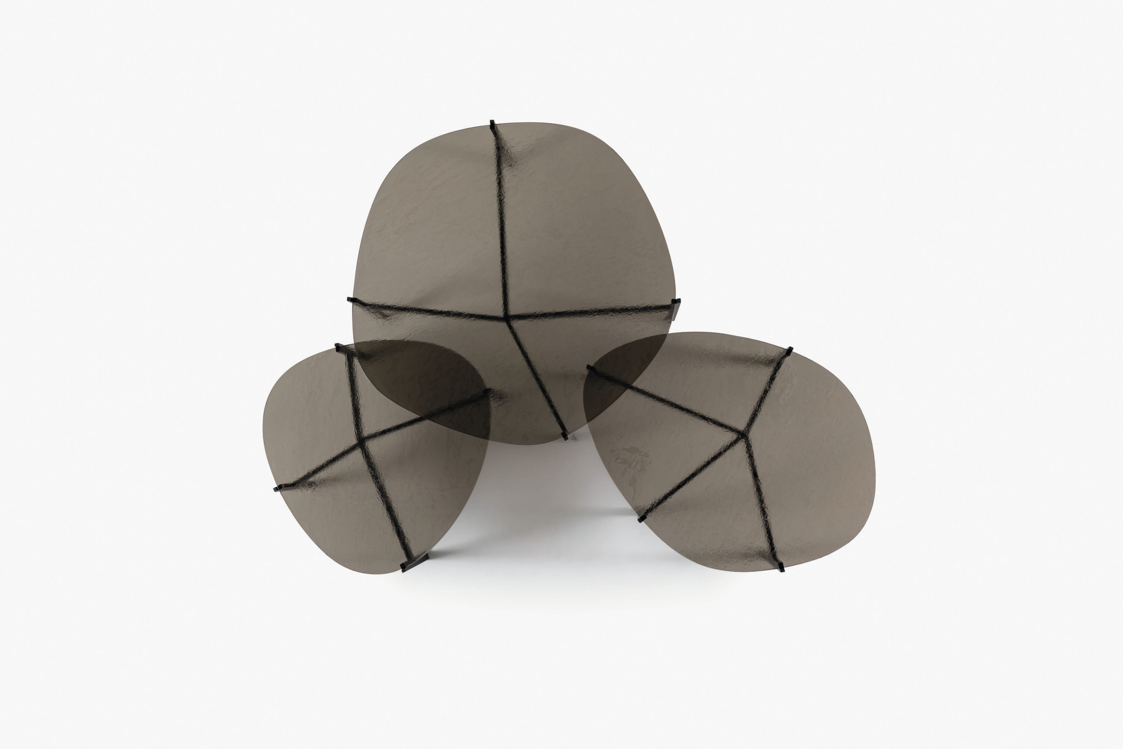 Журнальный столик из закаленного стекла BONALDO FLAC ARCH-00106783 - Вид №2