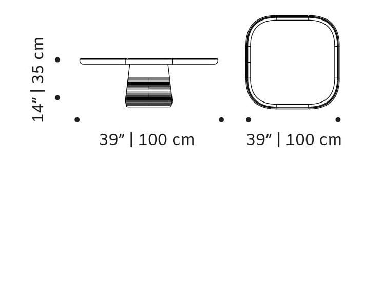 Журнальный столик Mambo Unlimited Ideas Poppy ARCH-00104844 - Вид №7