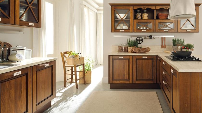 Cucine Lube Кухня из массива дерева с полуостровом Agnese sun-id-1423313 - Вид №2