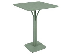 Алюминиевый высокий квадратный садовый стол