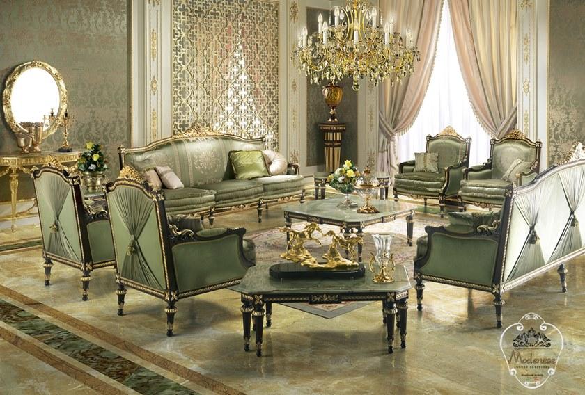 Modenese Gastone Прямоугольный мраморный журнальный столик Deluxe sun-id-1429282 - Вид №1