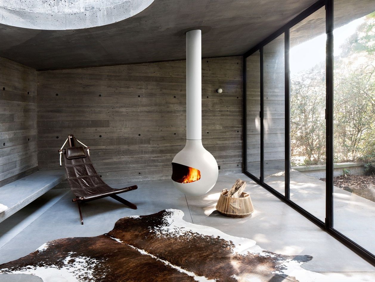 Подвесной вращающийся декоративный камин Focus creation Bathyscafocus ARCH-00110020