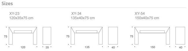 Kendo Mobiliario Лакированная прямоугольная консоль с ящиками sun-id-1433642 - Вид №8
