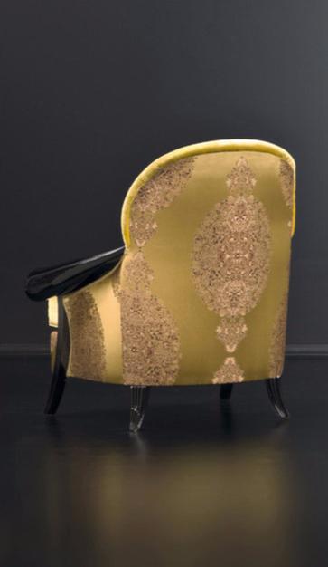 Rozzoni Кресло с обивкой из ткани с подлокотниками Roma sun-id-1499157 - Вид №1