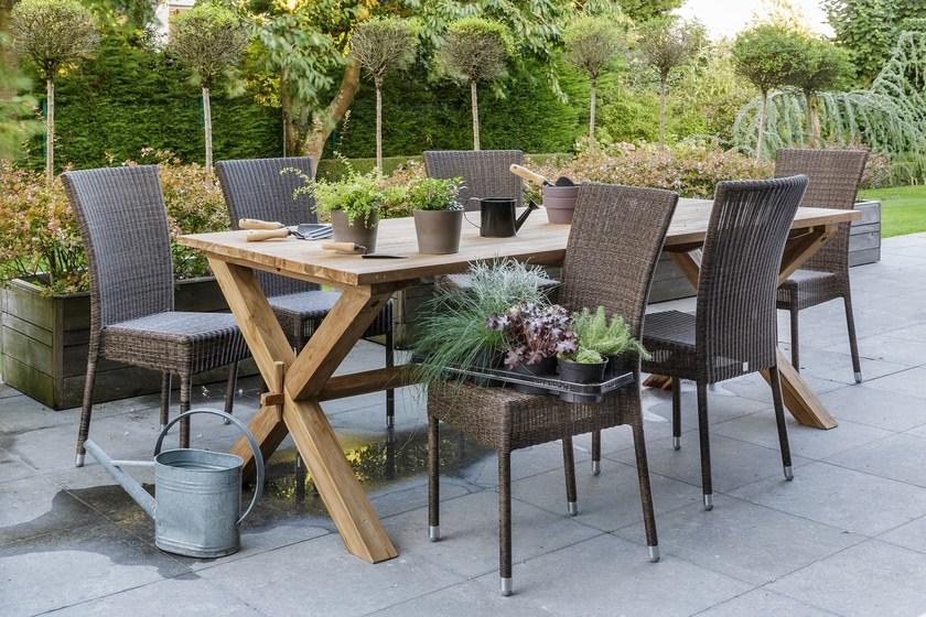 Kok Maison Садовый стул из полиэтилена Résine fine sun-id-1428244 - Вид №2