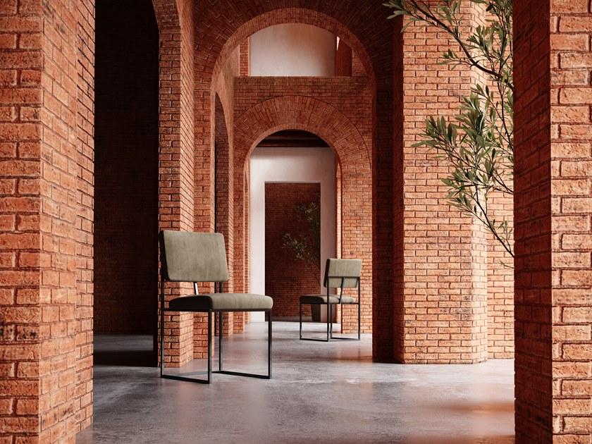 Domkapa Бархатный стул и стальная конструкция Gram Dkj21  - Вид №5