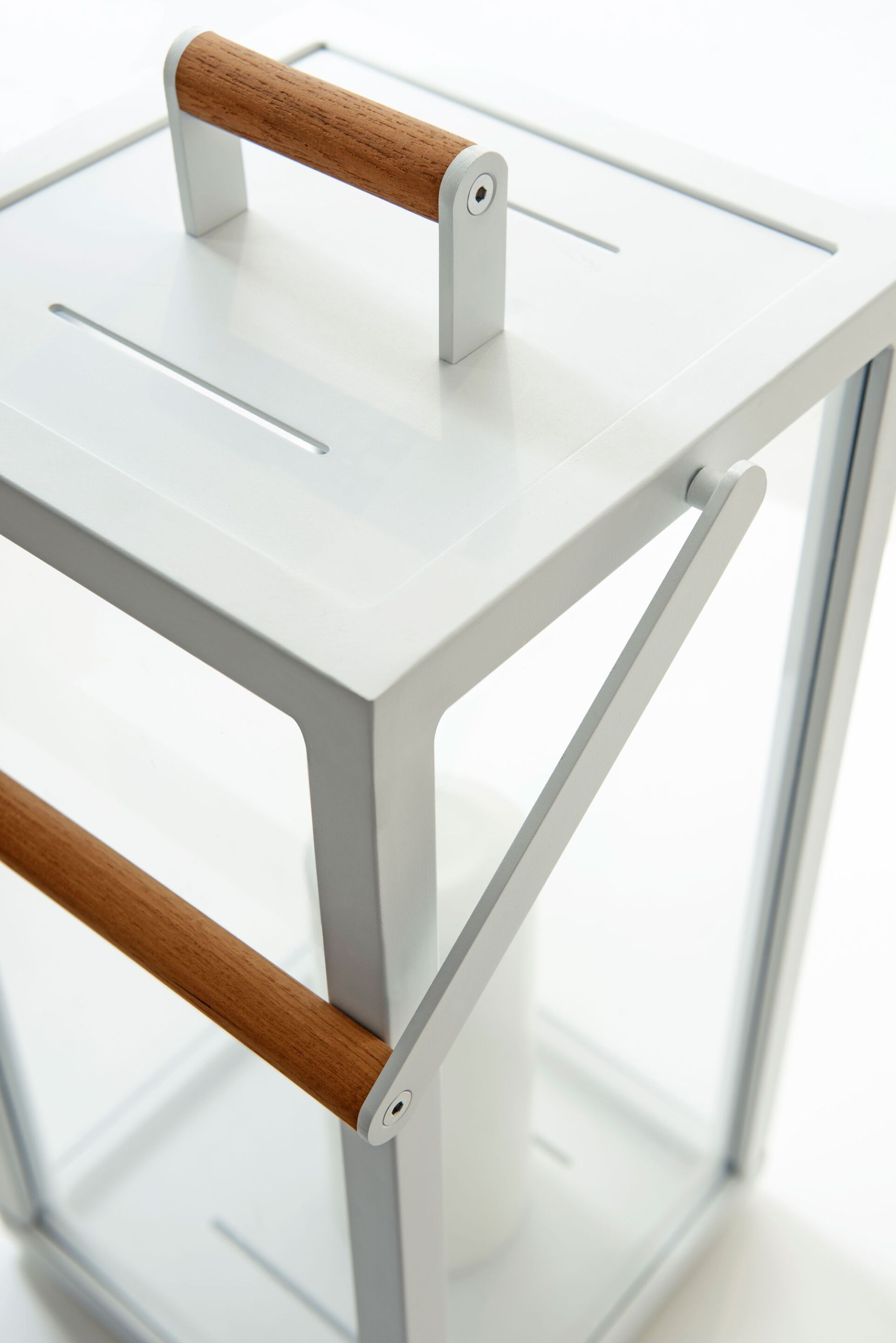 Алюминиевый и стеклянный фонарь Atmosphera ARCH-00143093 - Вид №1